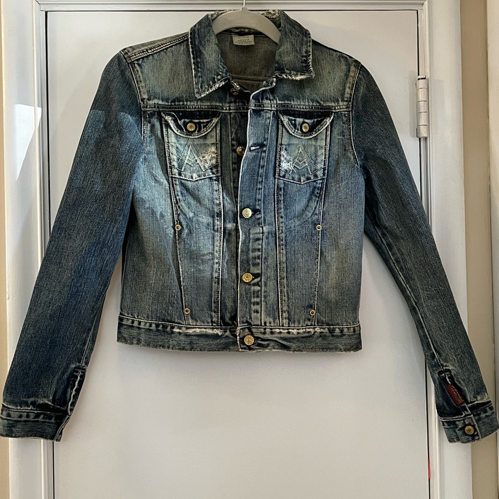 7 For All Mankind Jean Jacket Size S